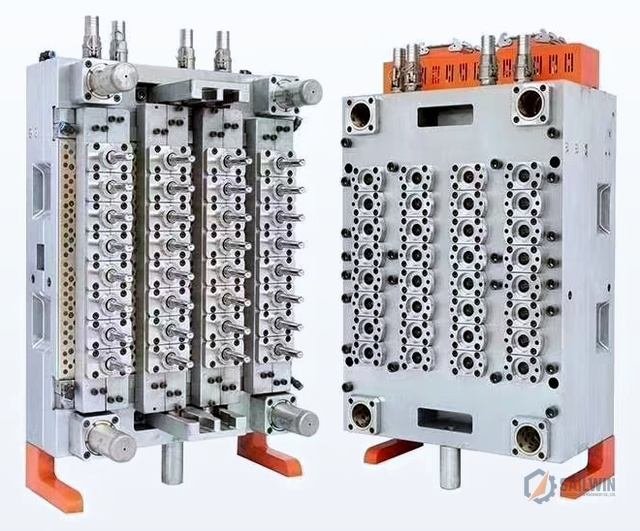 48-cavity high-efficiency valve-gate PET preform injection mold engineered by Sailwin