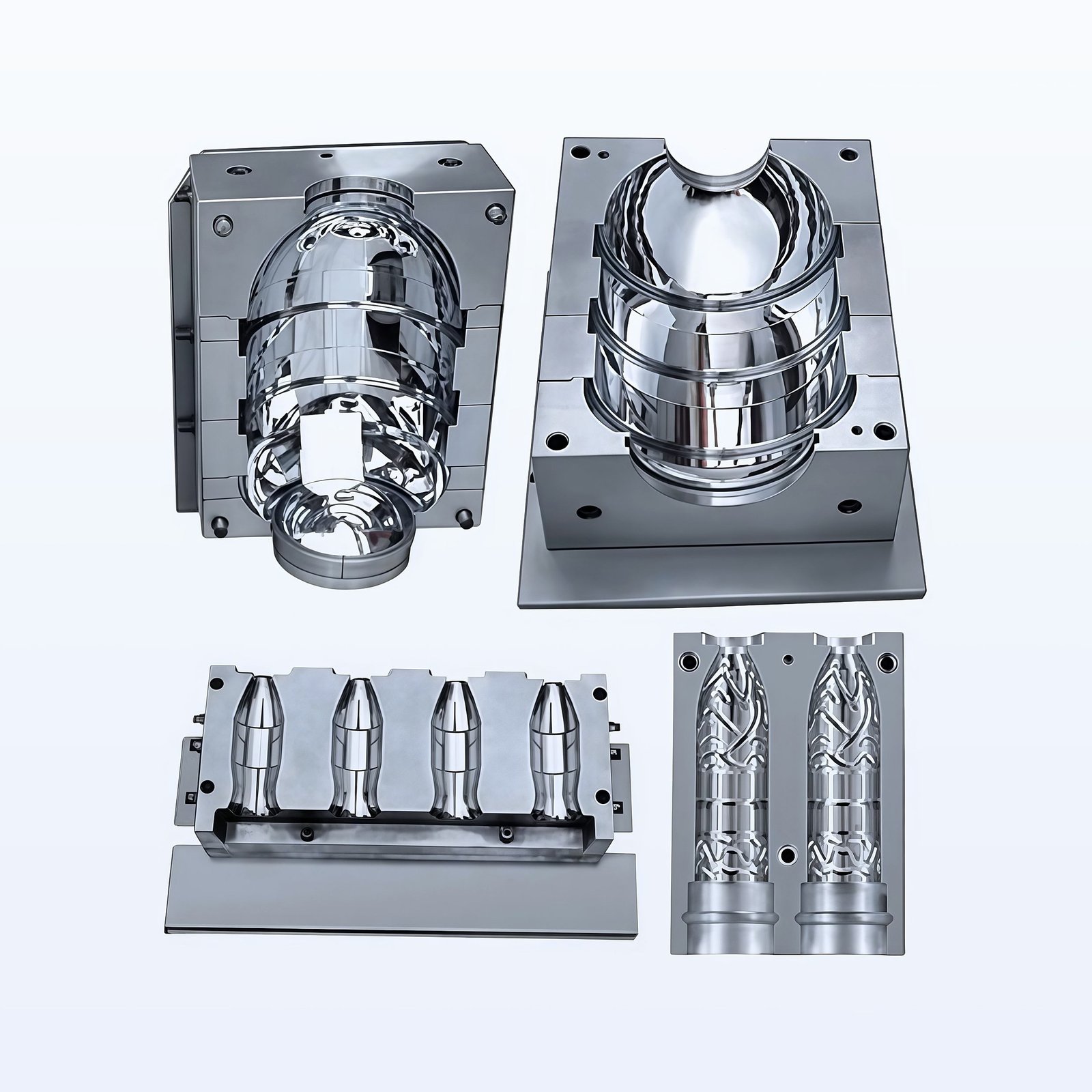 Custom PET bottle blow molds for water beverage and 5 gallon jugs Sailwin