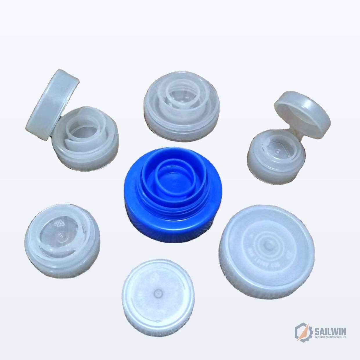 Food-grade cooking oil spout closures with tear-off pull rings and inverted pouring plugs Sailwin