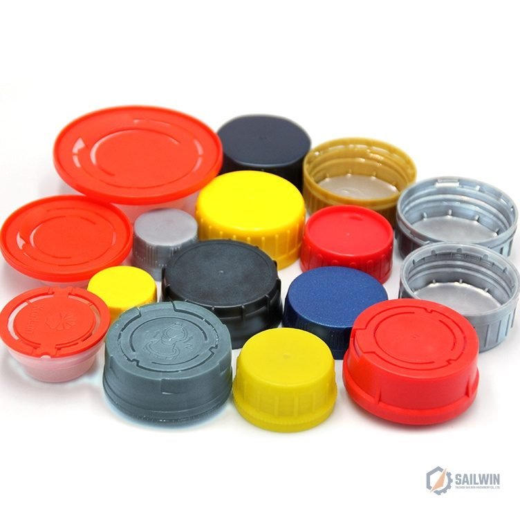 High-speed combination cap mold on assembly stand in cleanroom tooling workshop Sailwin