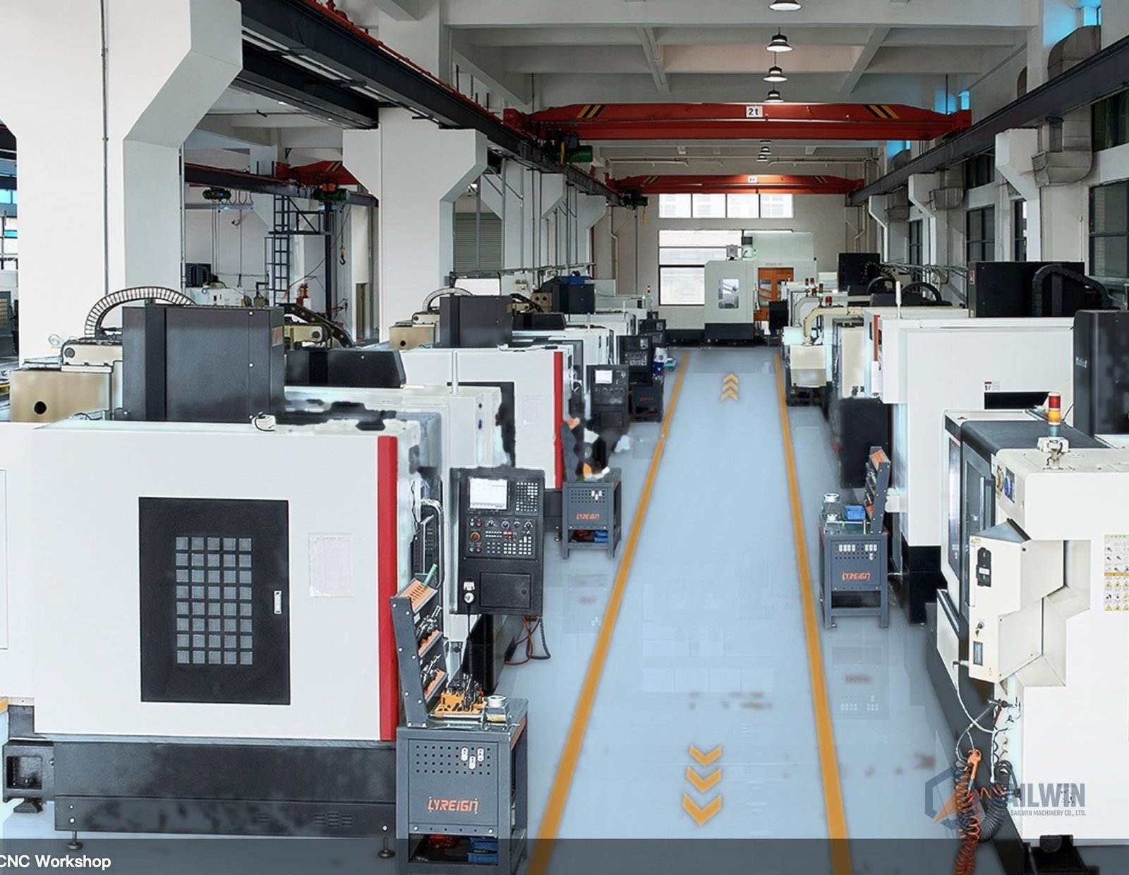 Sailwin CNC machining workshop for heavy-duty EBM tooling